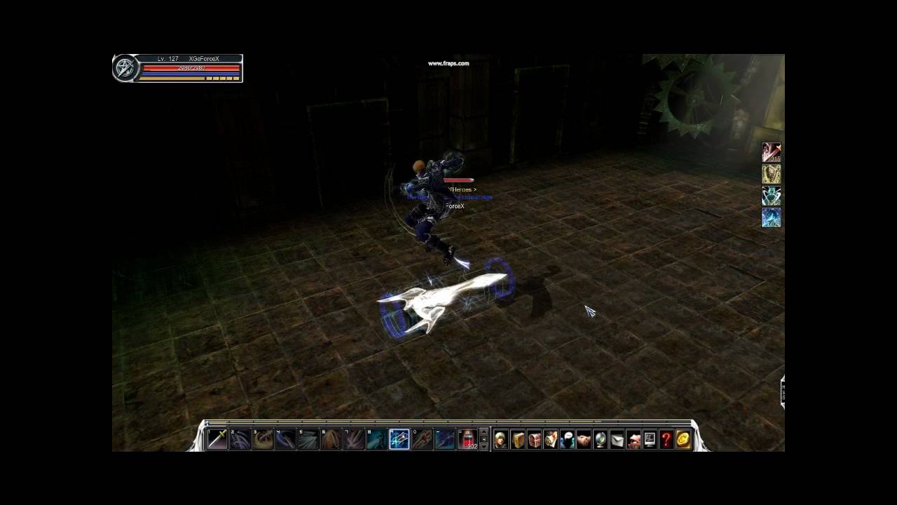 Cabal Force Blader Skills HD