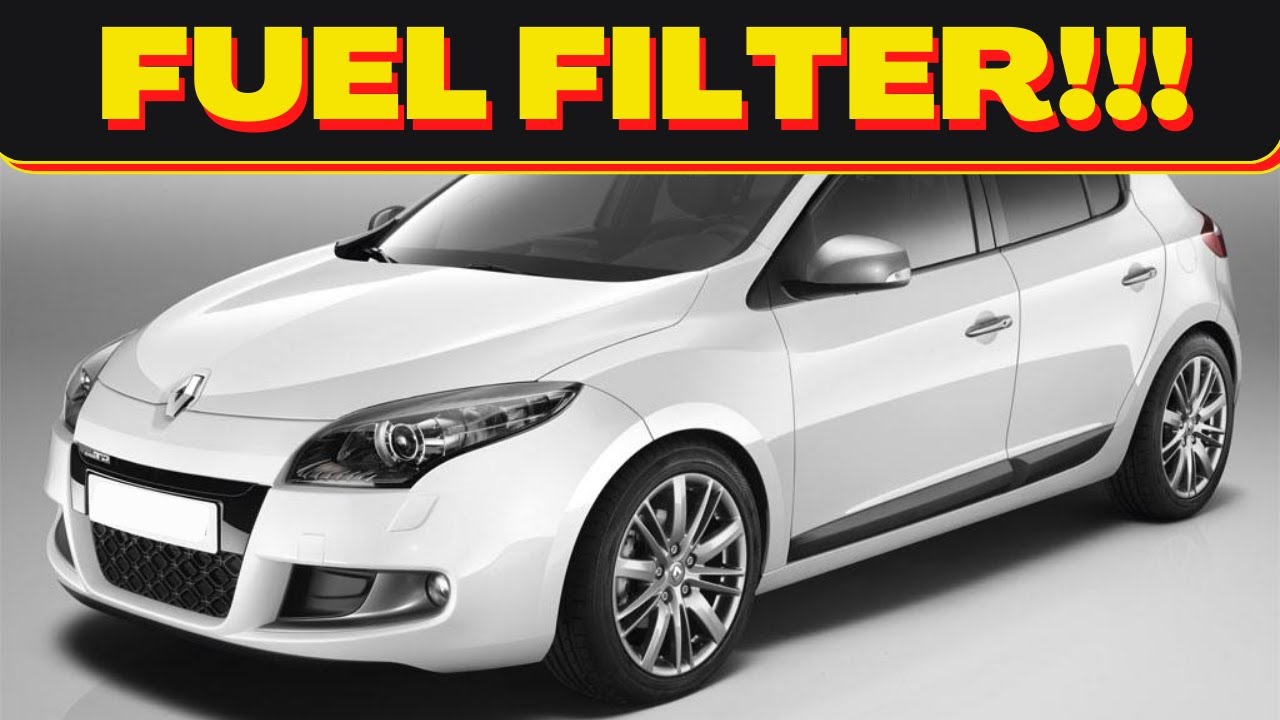 Место замены топливного фильтра Renault Megane 3, как прокачать топливную систему 1,5 л дизель