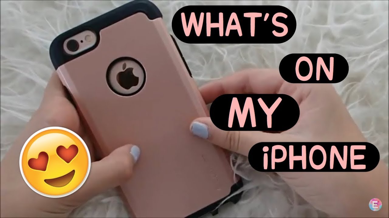WHAT'S ON MY IPHONE