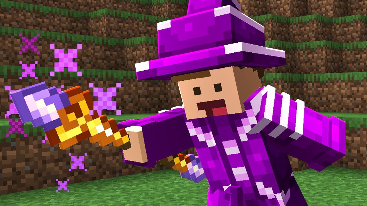 Minecraft fast jag har magi!