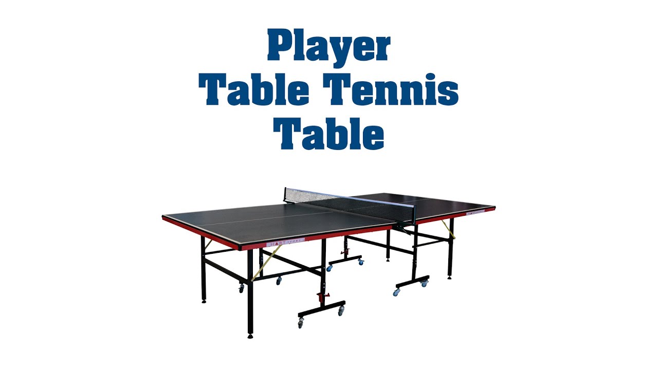 How to Assemble the Player Table Tennis Table