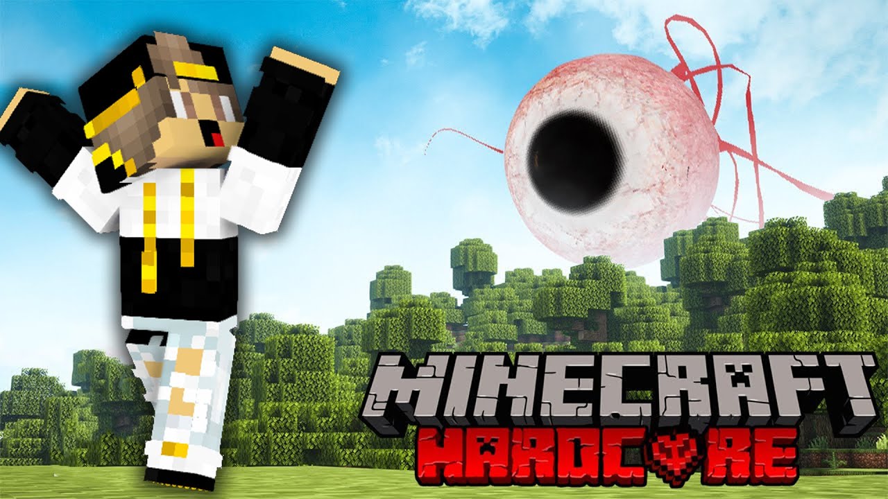 ماين كرافت ولكن قررت اعيش لمدة 24 ساعة في اكثر المودات رعبا ( هارد كور ) !!!🔥🔥