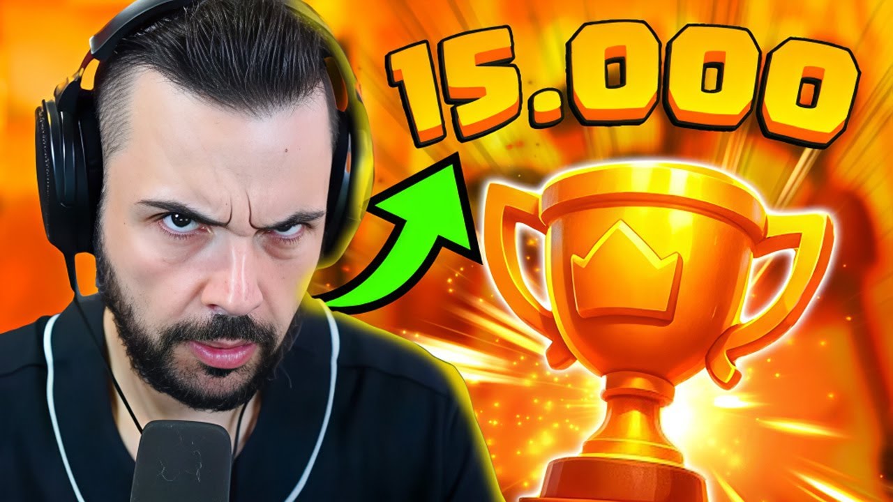 1 ORA di Clash Royale, 15.000 TROFEI a tutti i costi!