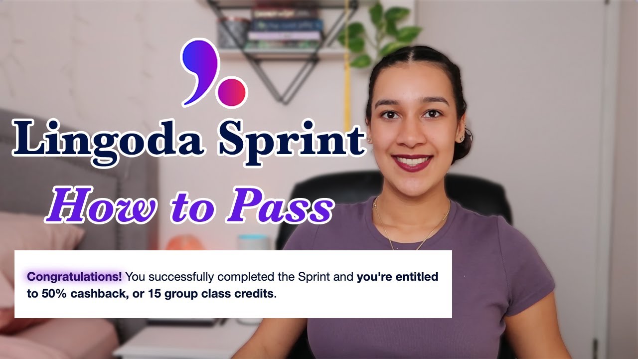 Lingoda Sprint Success in 2024: My Experience Getting Cashback, Class Credits