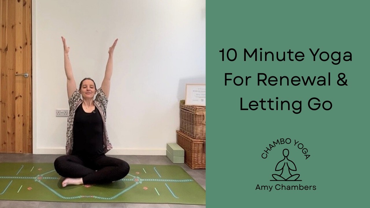Gentle Yoga for Renewal & Letting Go | 10 Minute Beginner Friendly Practice