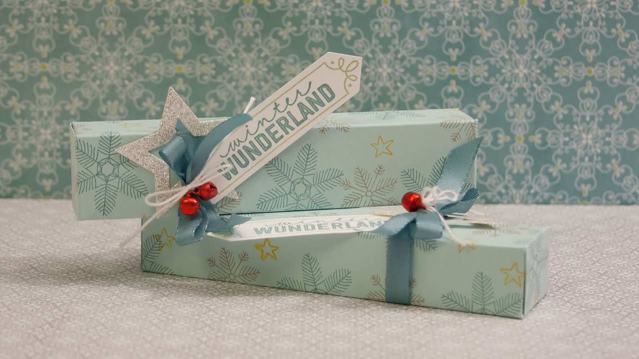 DIY - Verpackung für einen Küßchen Riegel - Stampin' Up!