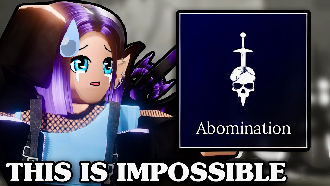 THE ABOMINATION SIN IS FRICKING INSANE! | Roblox | [Absolvement Open Test]