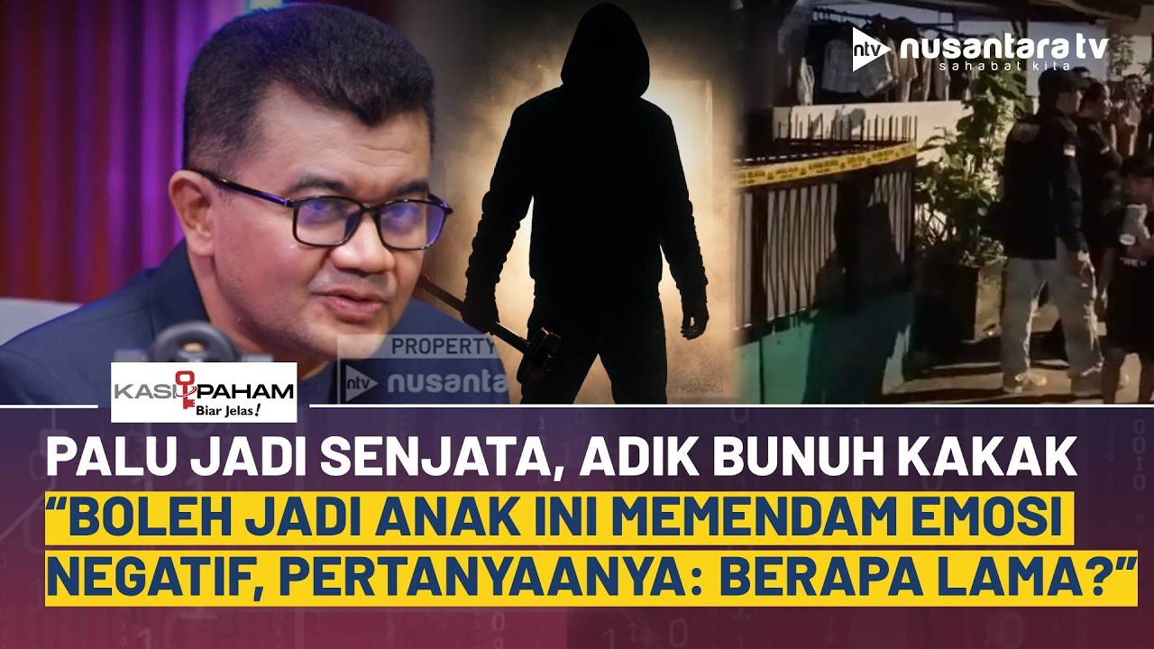 Adik Bunuh Kakak Kandung, Emosi Terpendam Jadi Pemicu? Reza: Apakah Orang Dewasa Abai? | NTV
