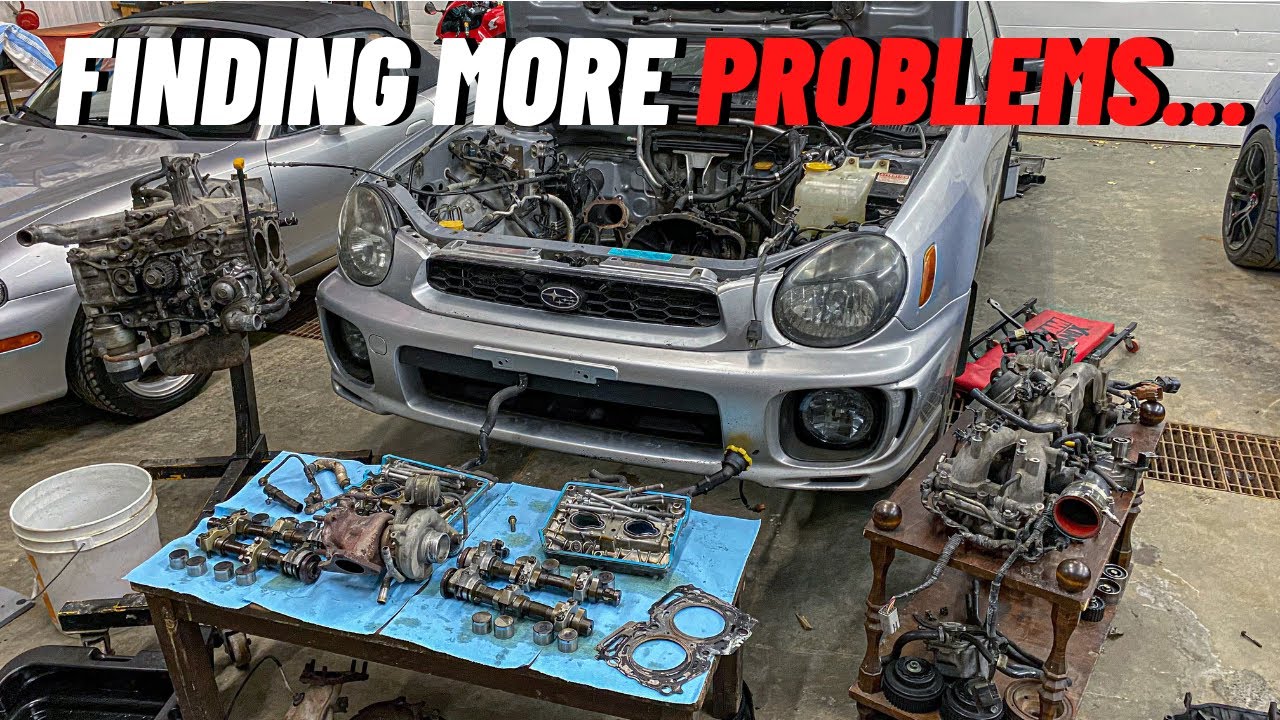 Tearing Down My Subaru Engine!! (WRX)