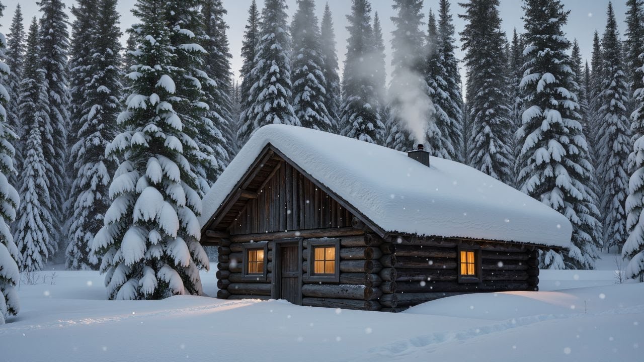 Traumhafte Winternacht ❄️ Ruhige Musik zum Einschlafen