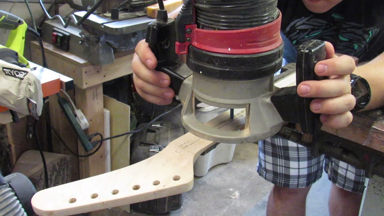 Building A Guitar Neck - Making A Guitar From Scratch Part 2