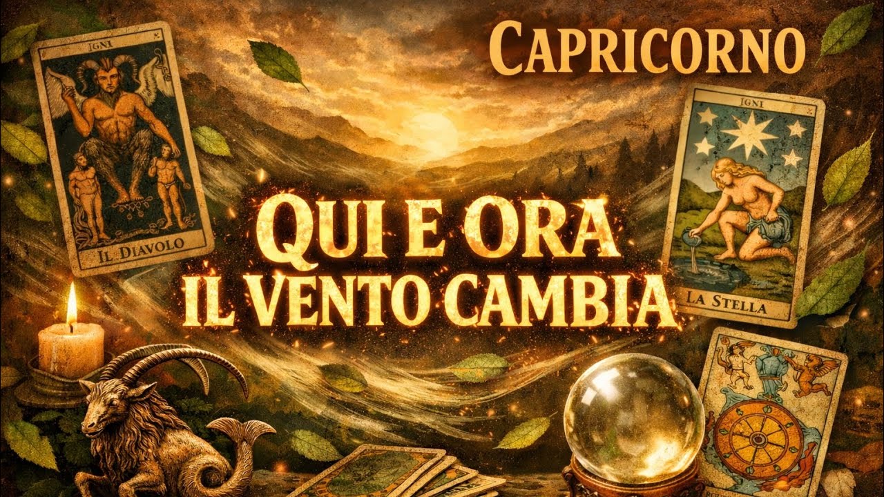 CAPRICORNO 💥QUI E ORA IL TEMPO CAMBIA ♥️