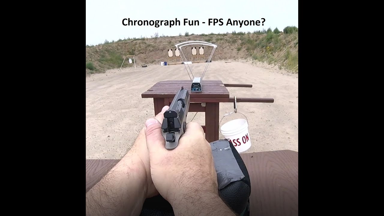 Range Day Chrono Fun - ProChrono DLX Checking Reloads!!!