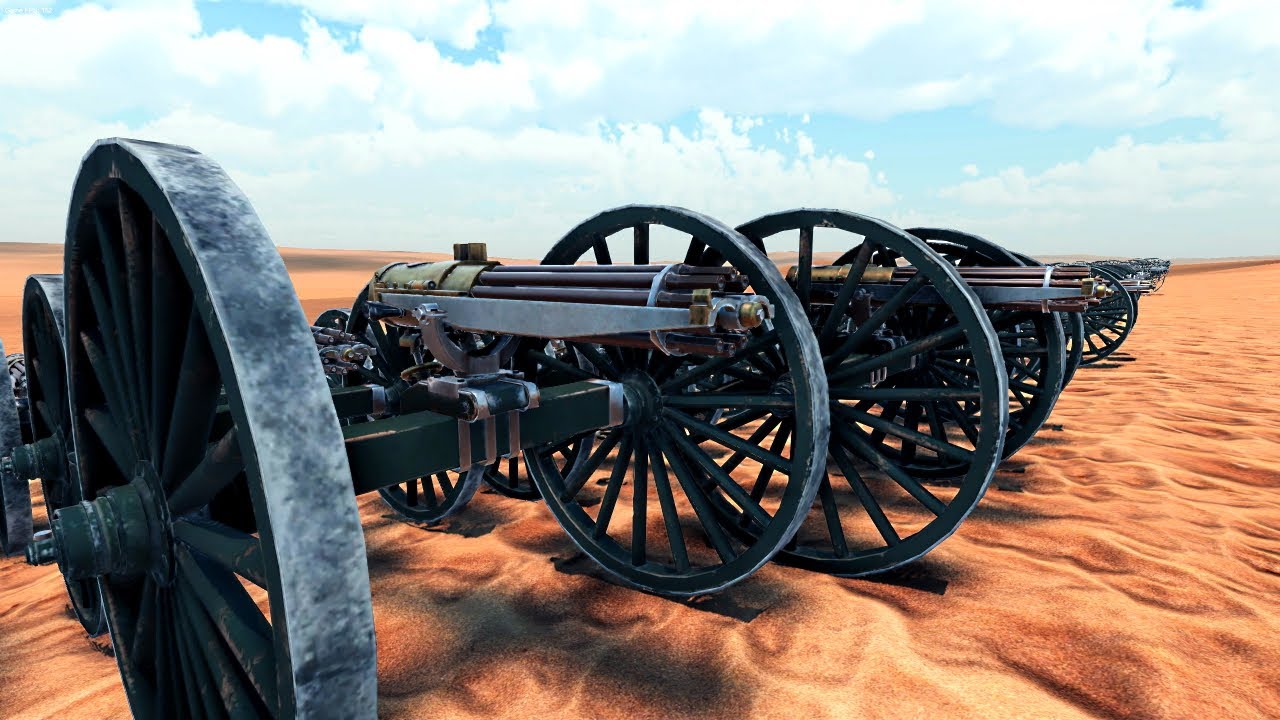 5000 GATLING GUNS & Spartans vs 200,000 ZOMBIES - UEBS 2
