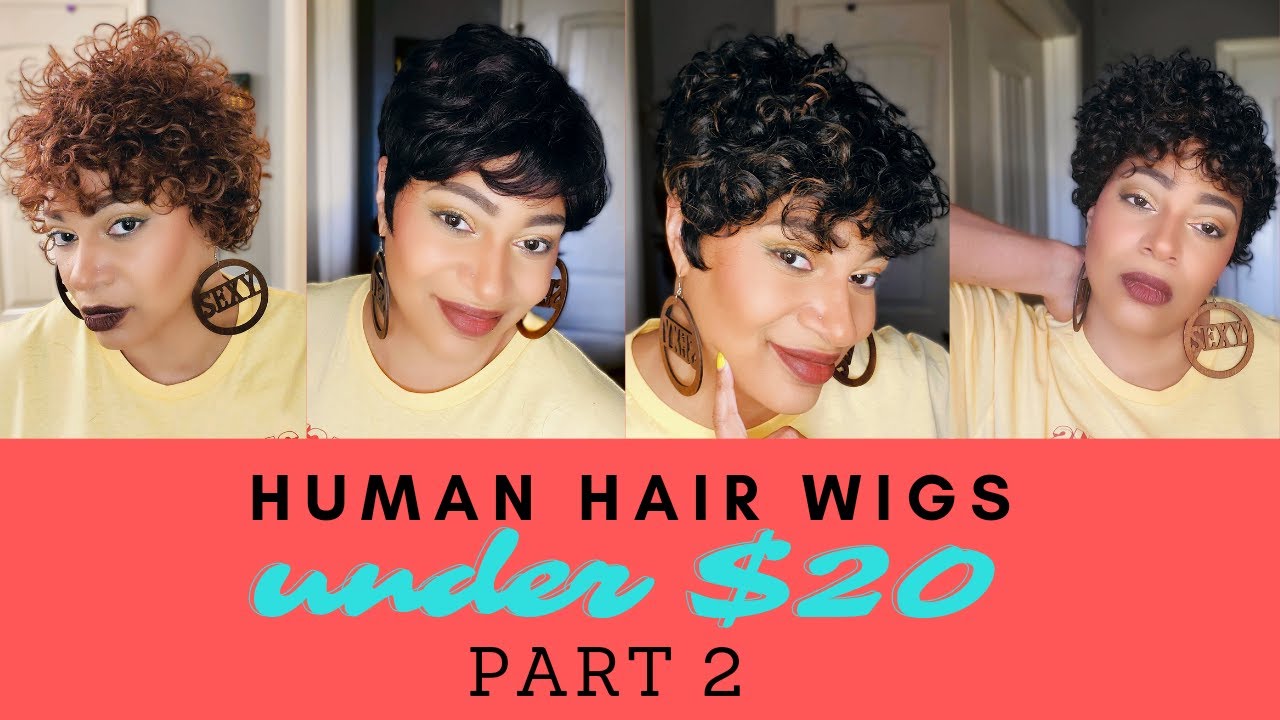 Budget-friendly Short Human Hair Wigs |Janet Collection Lavish 100% Virgin Human Hair Wig Review