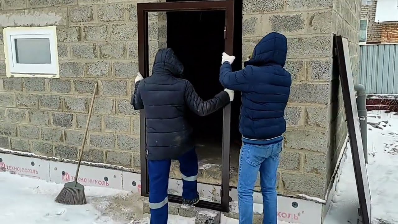 HOW TO INSTALL AN IRON DOOR