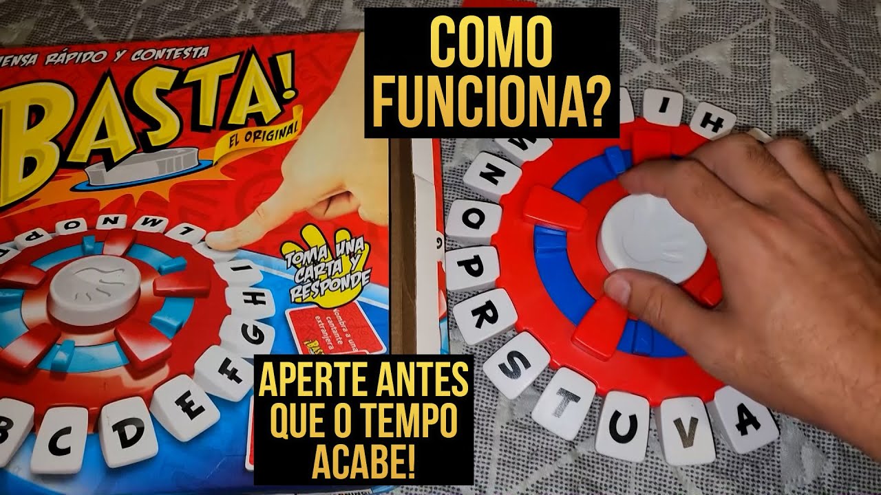 🔥 COMO JOGAR O JOGO BASTA - ADEDANHA QUE TEM QUE APERTAR A LETRA EM 10 SEGUNDOS