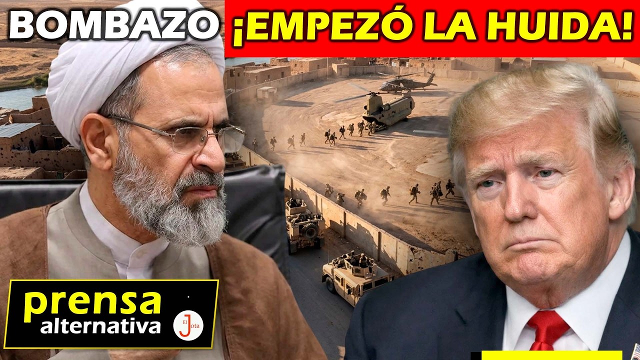 EEUU retira a su gente de Medio Oriente! Irán los sacó a BOMBAZOS!!!