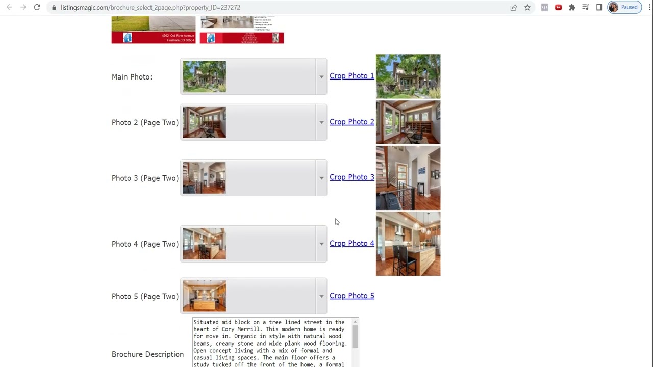 ListingsMagic - Creating Custom Brochures