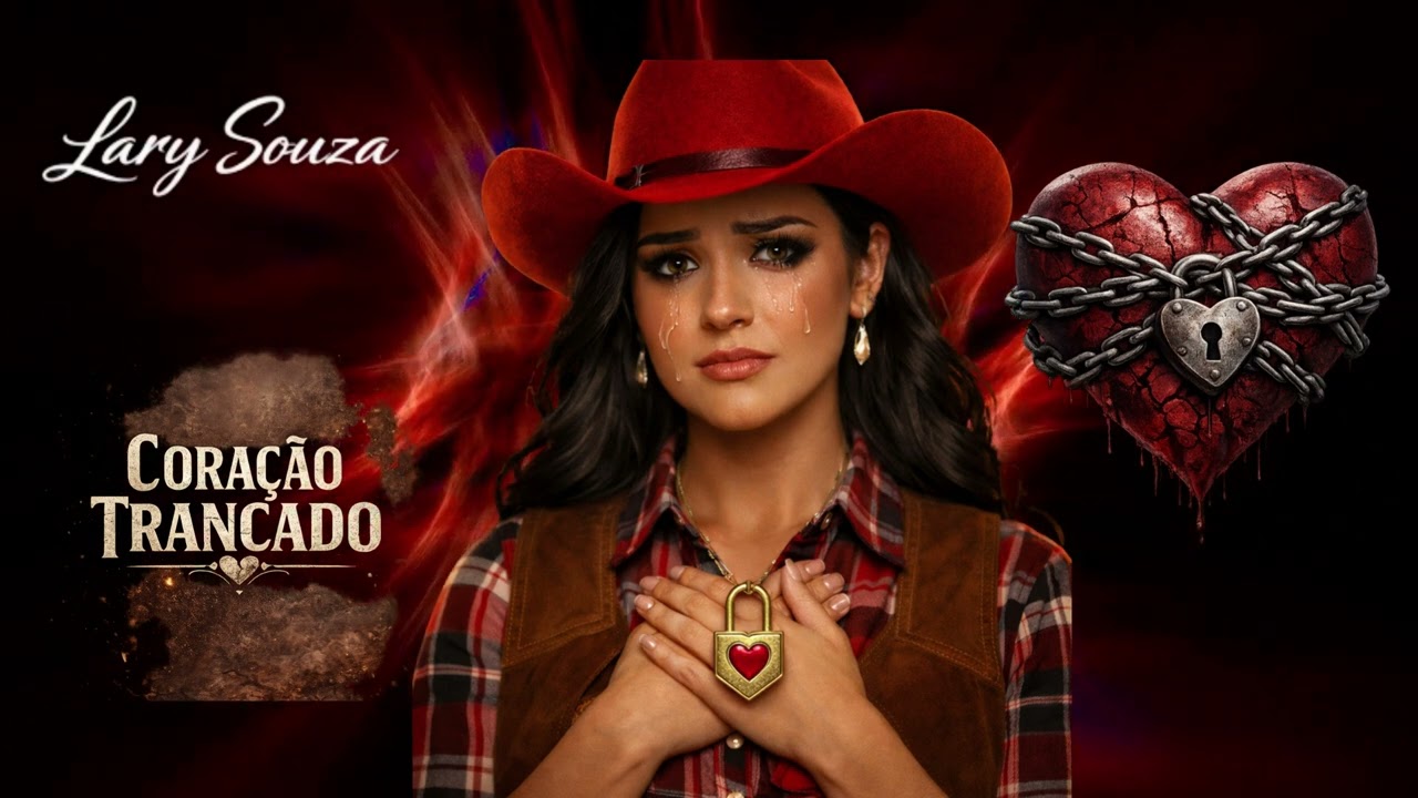 CORAÇÃO TRANCADO -Lary Souza#sertanejo #sertanejobrasileiro #playlistsertaneja
