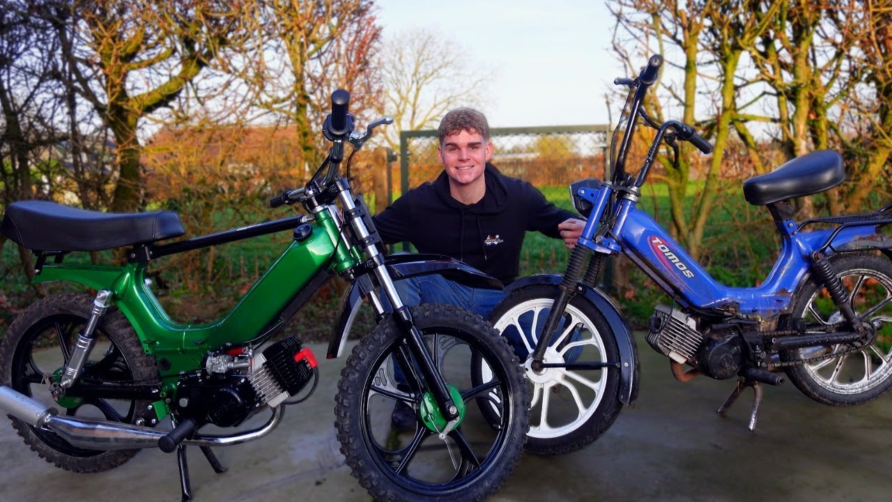 Deze 65cc Tomos Nog Sneller Maken