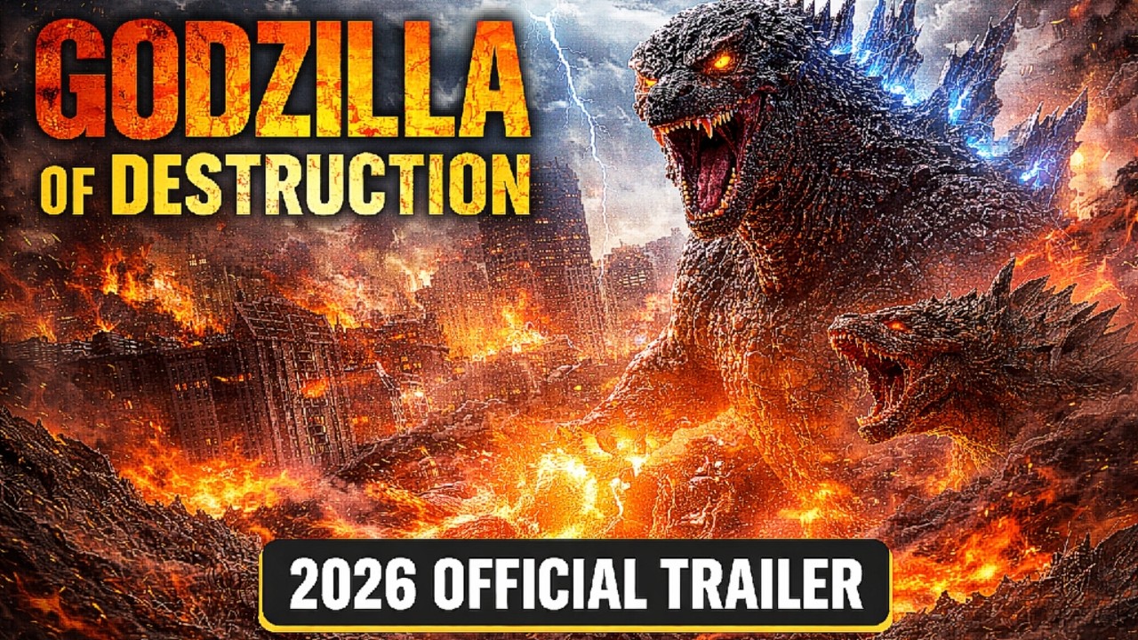 Godzilla of Destruction :2026 | Official Trailer You Can’t Miss! Neon Flick