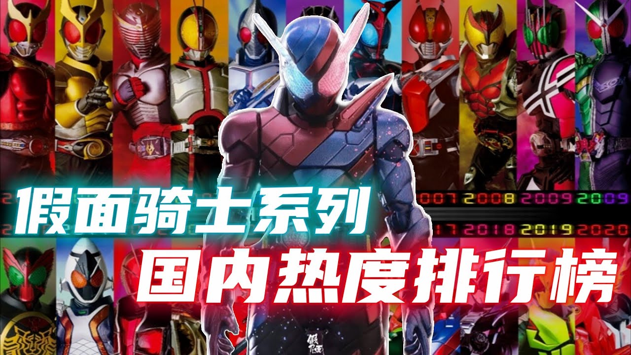 假面騎士國內熱度排行：完結多年仍最受歡迎！國人最喜歡哪位騎士