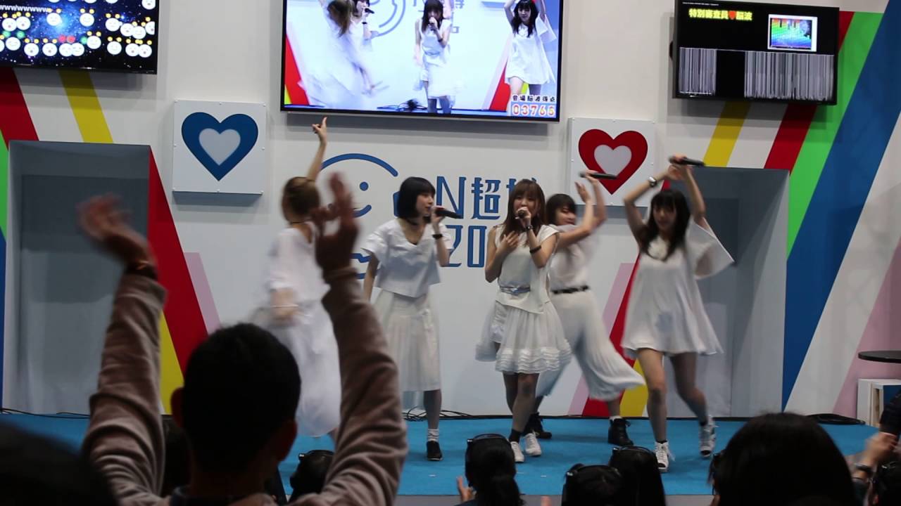 Q'ulle（キュール）ライブ「ニコニコ超会議2016」NTTブース「NTT超未来大博覧会2016」