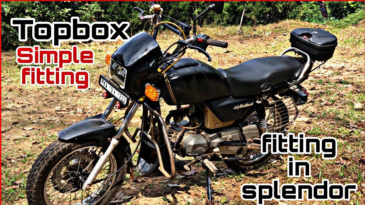 Topbox fitting in splendor | kannada | @Mtkannada
