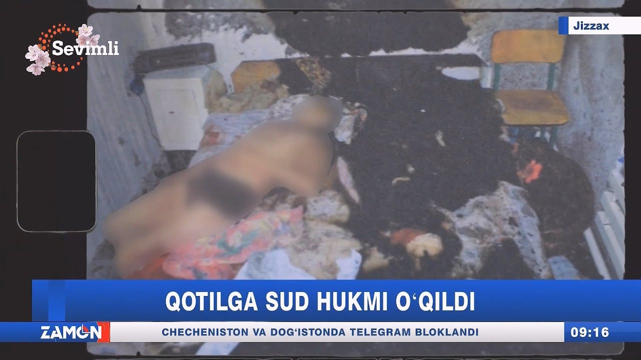 Qotilga sud hukmi oʻqildi (Jizzax)