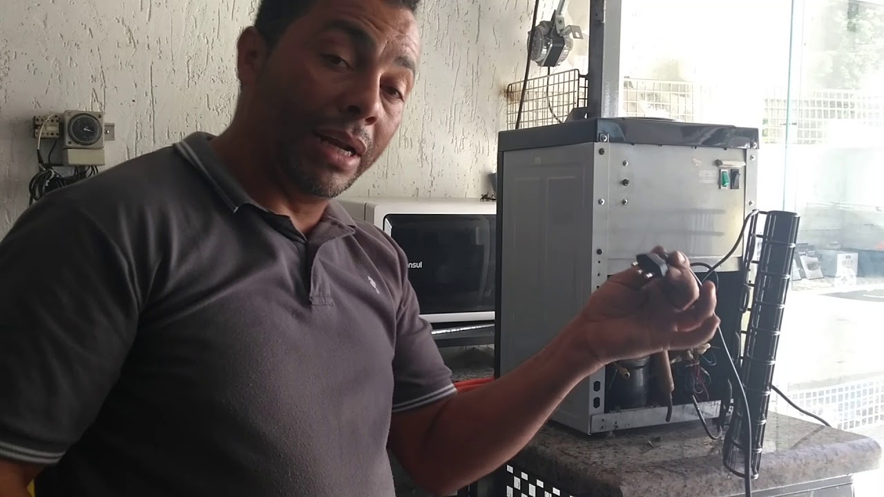 Como testar o sistema de refrigeração e colocar o gás