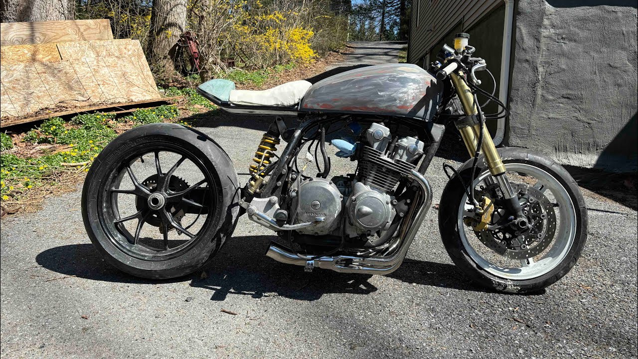 Custom Honda cb750 cafe racer build first start!! Sorta… wiring, seat foam and more!!! Pt:7