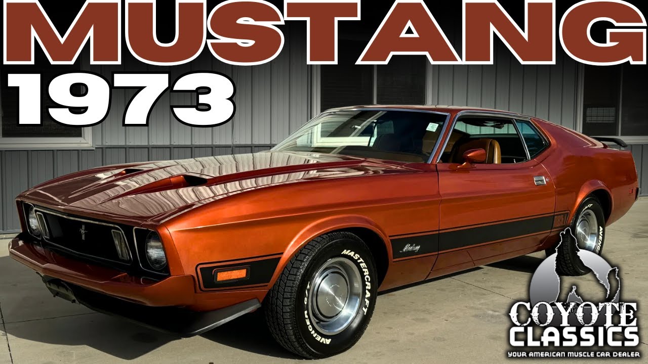 1973 Mustang Mach 1 (SOLD) at Coyote Classics
