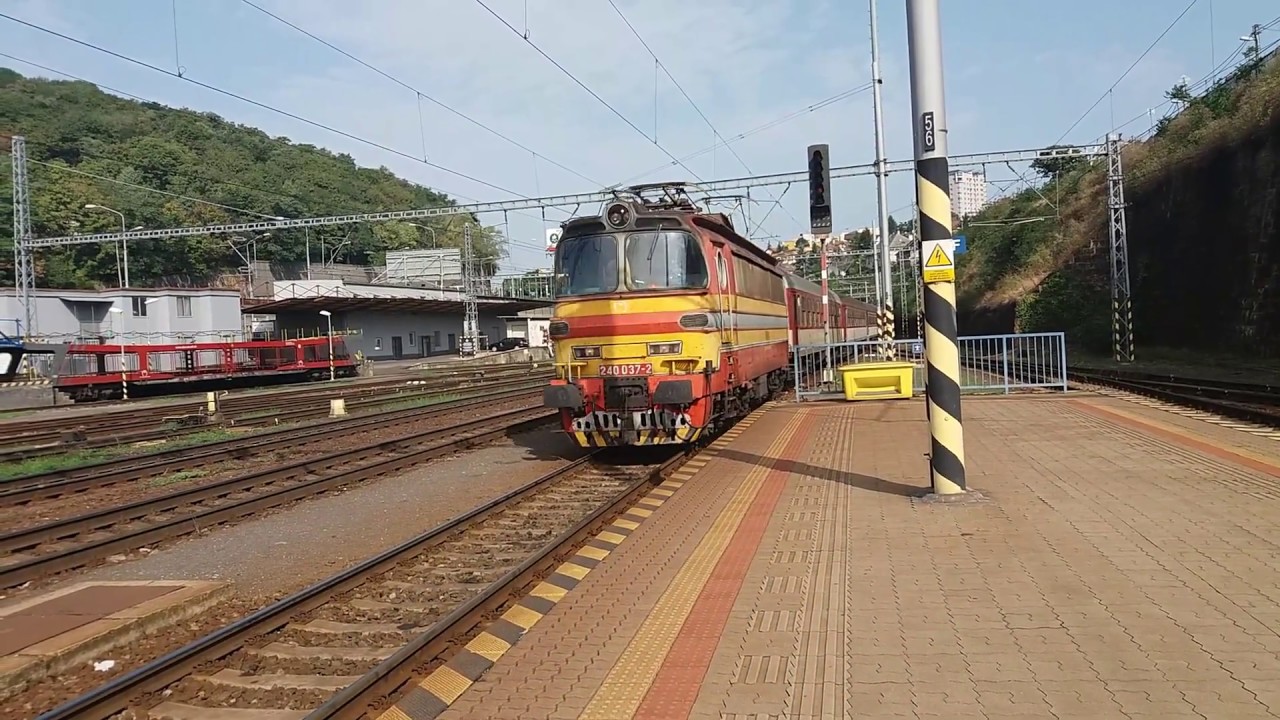 Bratislava hl.stanica - Meškania vlakov po búrke - 11.8.2017