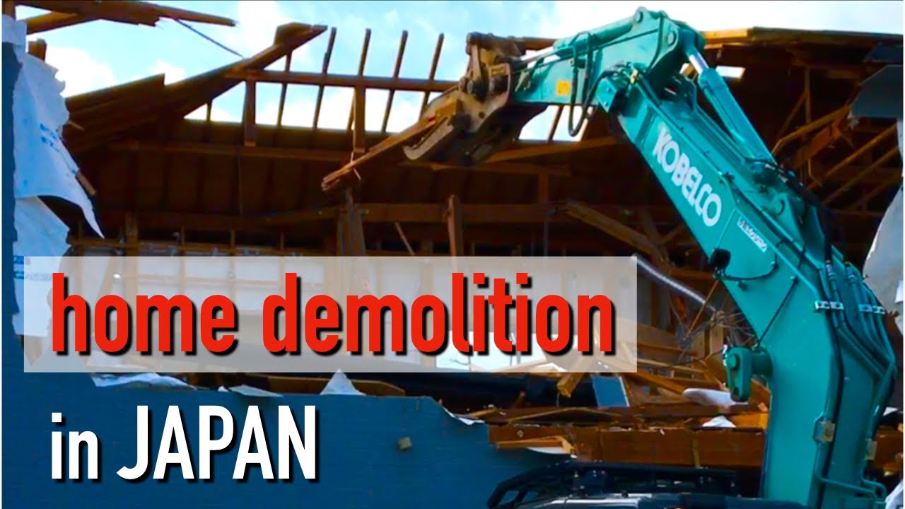 my House vs the Machines | our home construction adventure in Japan begins! pt.1: DEMOLITION
