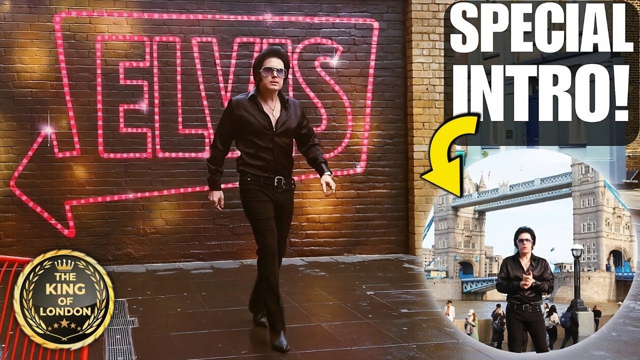 INSIDE the NEW ELVIS EXHIBIT with the KING of LONDON | Direct from Graceland #elvis #king