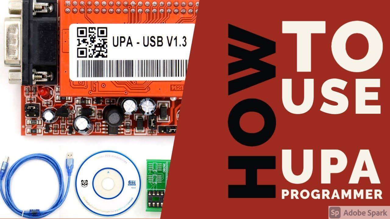 HOW TO USE UPA PROGRAMMER