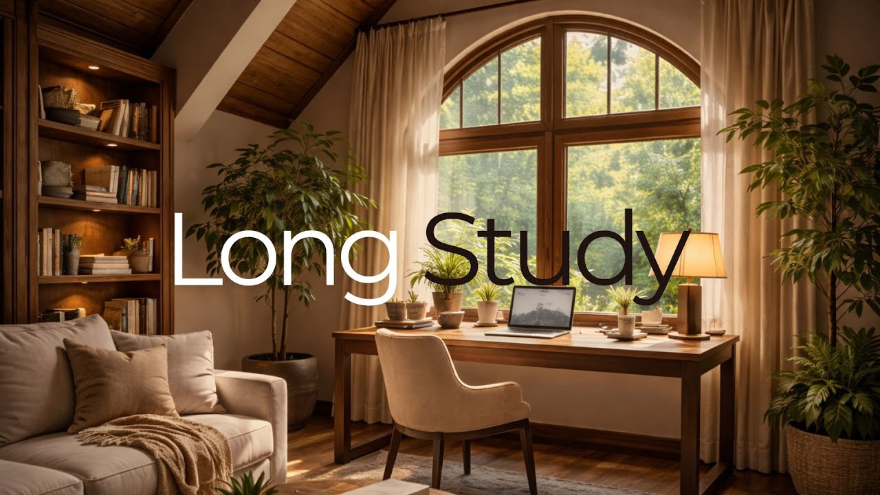 Quiet Music for Long Study Sessions | Extended Focus