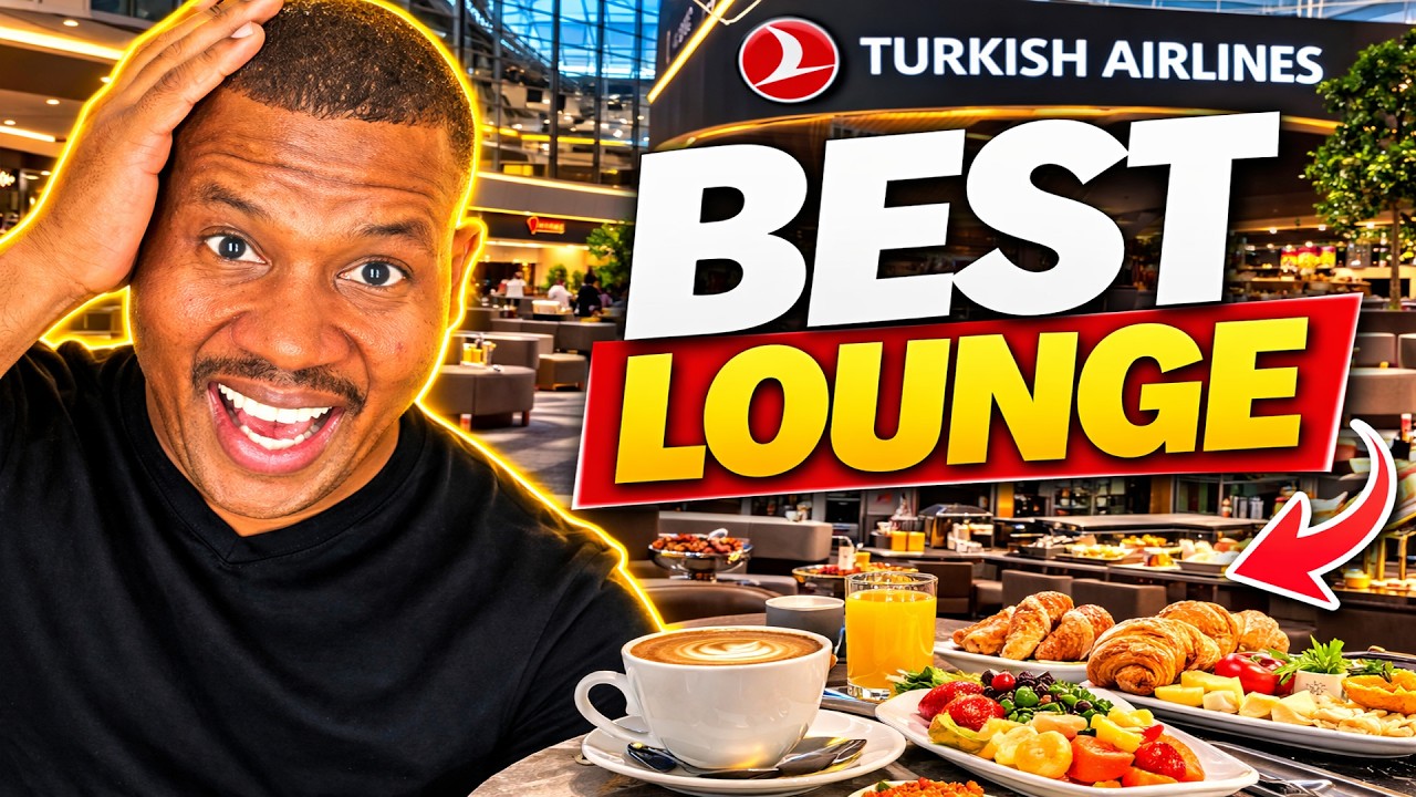 Обзор зала ожидания бизнес-класса Turkish Airlines | Вызов 6 континентов