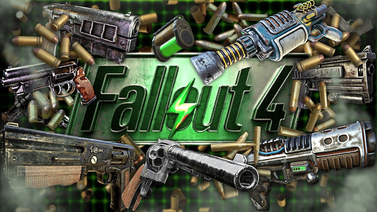Все классические моды на пистолеты для Fallout 4