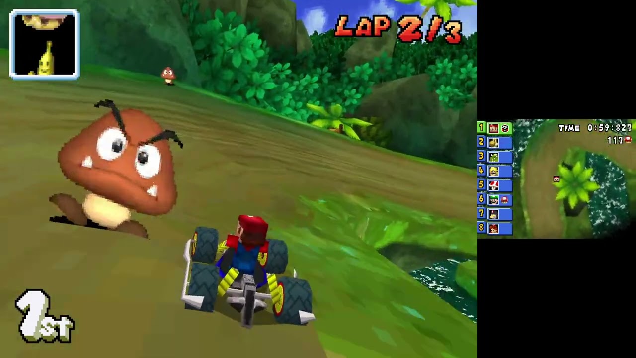 Mario Kart DS (CTGP Nitro - Custom Tracks) #47 Mirror Shine Cup with Mario