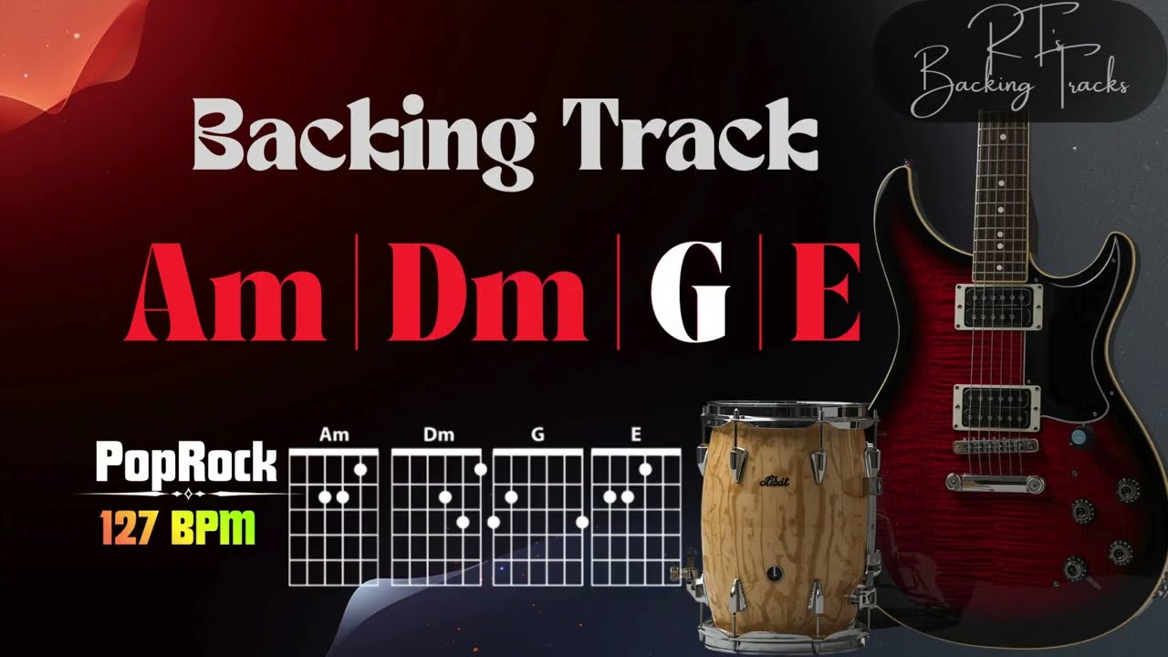 PopRock BACKING TRACK Am Minor