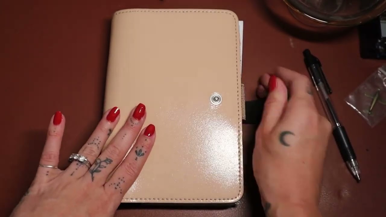 Filofax | Rings Set Up | Temporary Work Planning