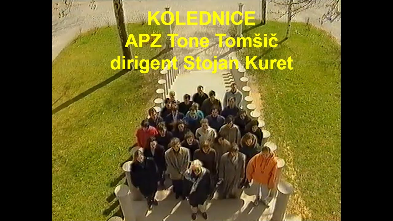 Kolednice, APZ Tone Tomšič in dirigent Stojan Kuret (slovenske božične in koledniške pesmi)