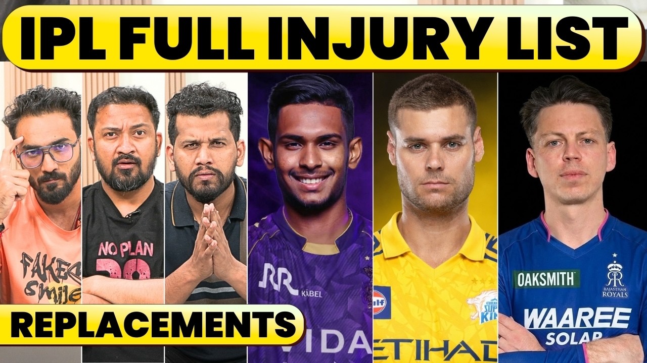 GOOD NEWS FOR PATHIRANA & KKR. NATHAN ELLIS & SAM CURRAN'S REPLACEMENTS LOCKED. FULL DETAILS.