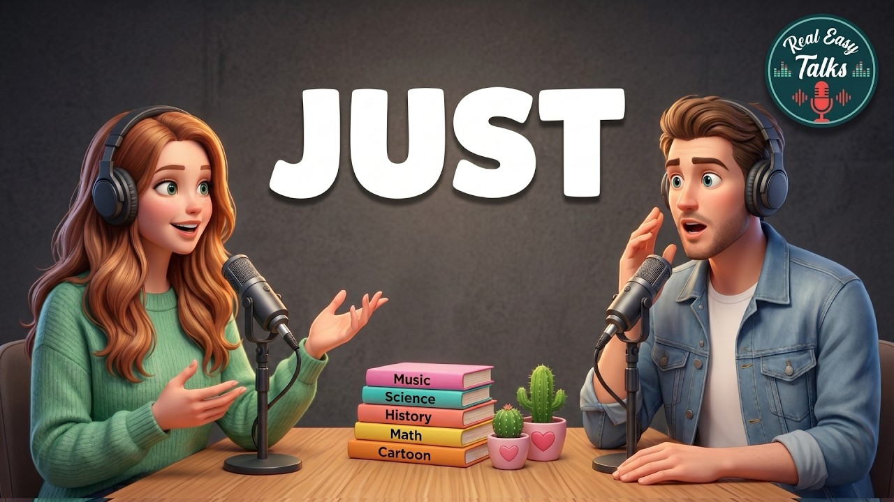 How to Use JUST in Everyday English | Daily English Conversations | English Podcast