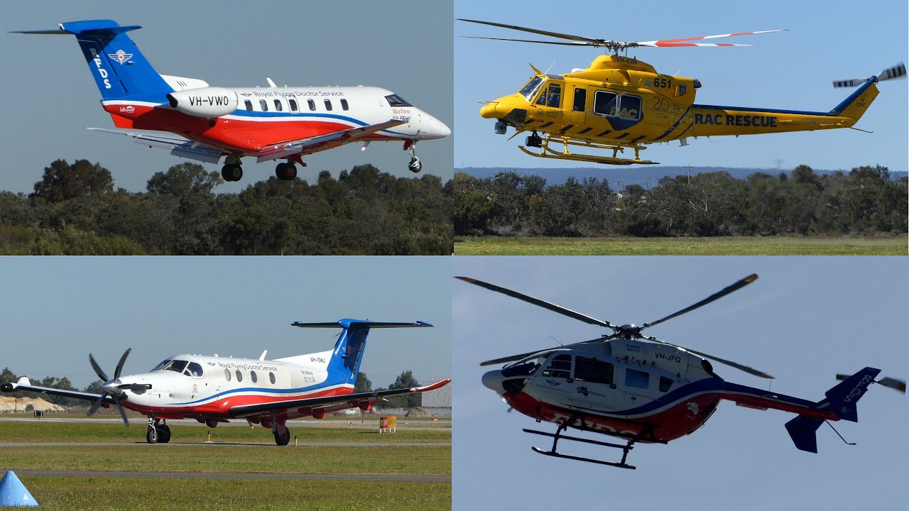 RAC Rescue, RFDS, & Other Aircraft - Jandakot Airport - 26 August 2023