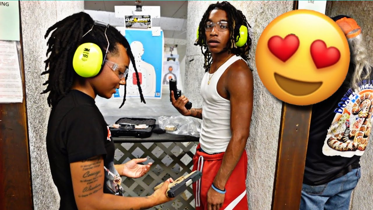 Life of Brii2Raww Pt2: Went On A Date To The Gun Range With Jus😍