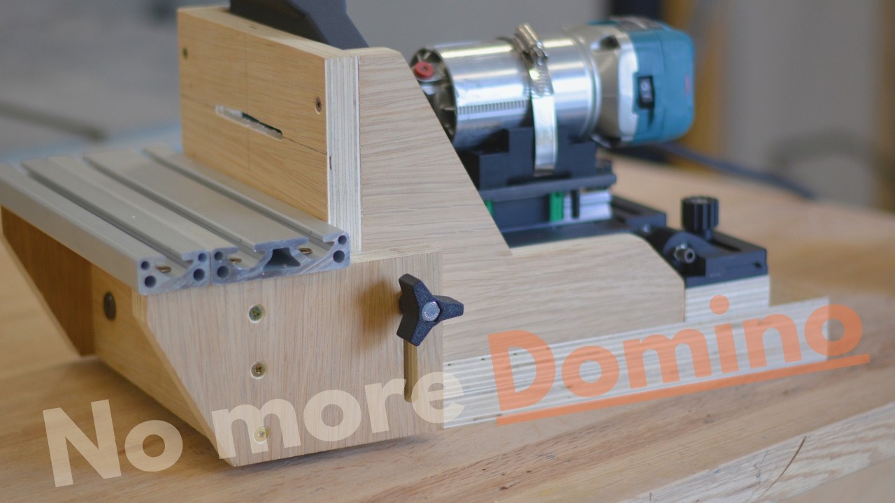 Floating tenons made easy - DIY domino