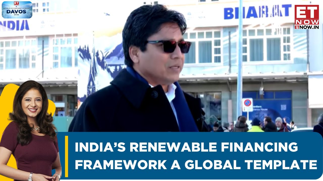 Davos 2026: India’s Clean Energy Model Can Go Global | Pradip Kumar Das On Financing, Solar Focus!